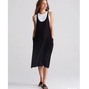 Eileen Fisher Scoop Neck Jersey Dress